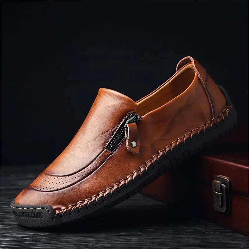 Premio loafers i ægte læder