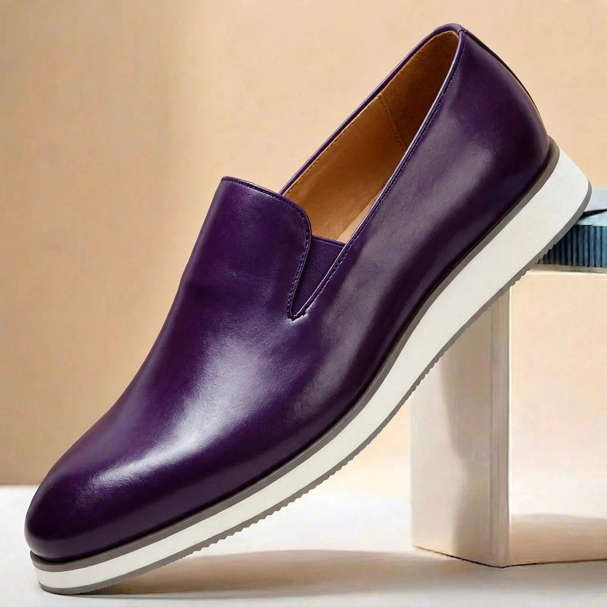 Matthias Cowhide Leather Loafers