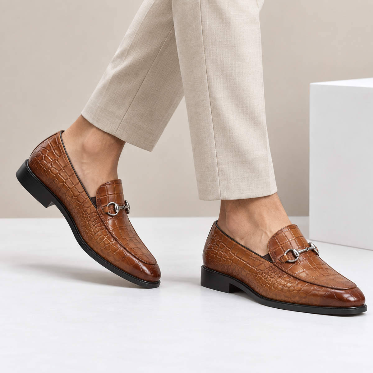 Beckett Cowhide Leather Loafers
