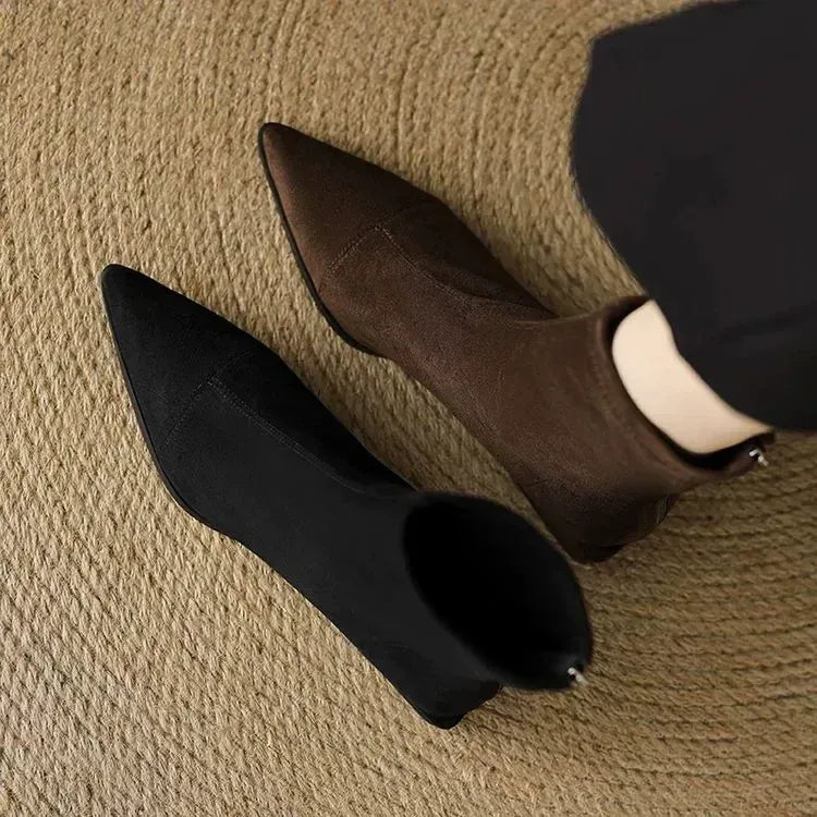 Daphne Pointed-Toe Boots