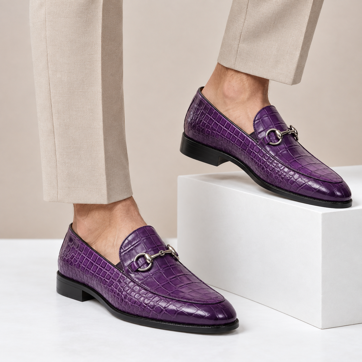 Beckett Cowhide Leather Loafers