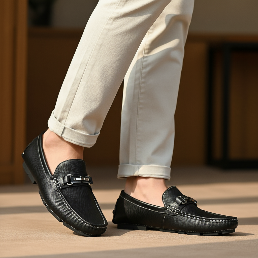 Torino Loafers van Echt Leer