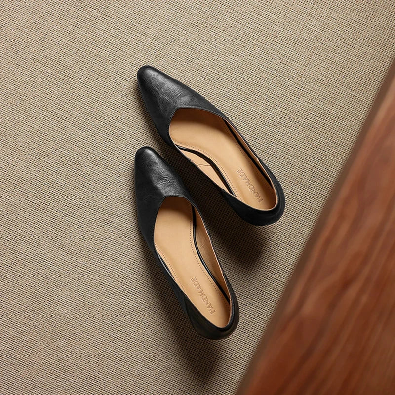 Grace High Heels aus echtem Leder