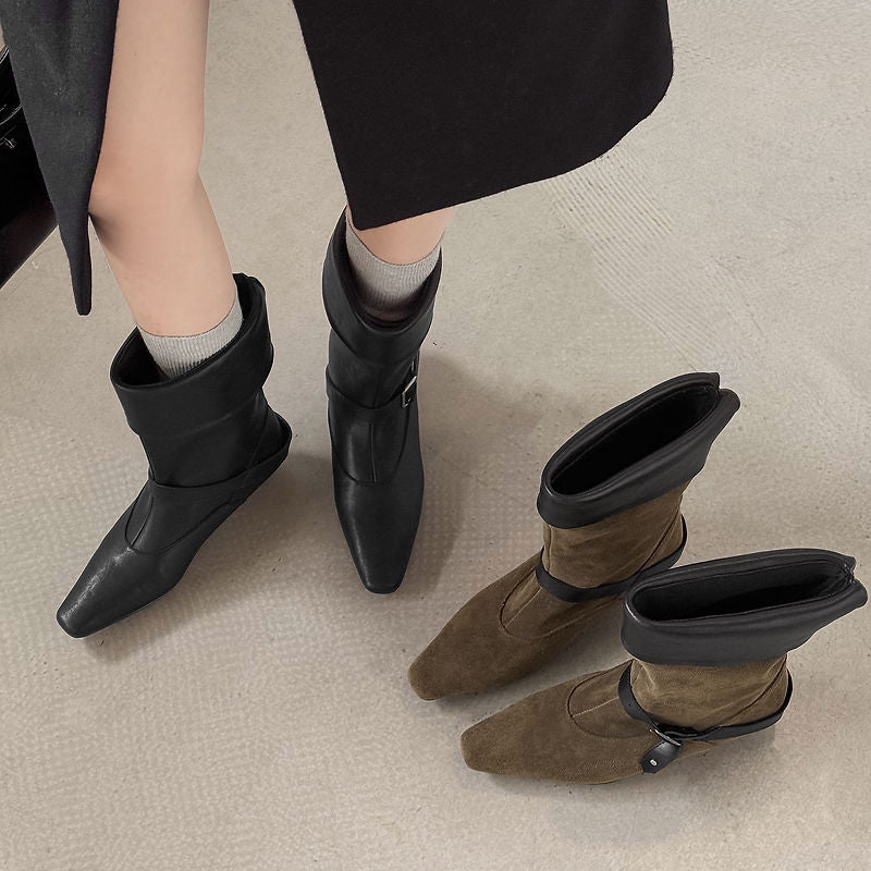 Botas de ante genuino Queli
