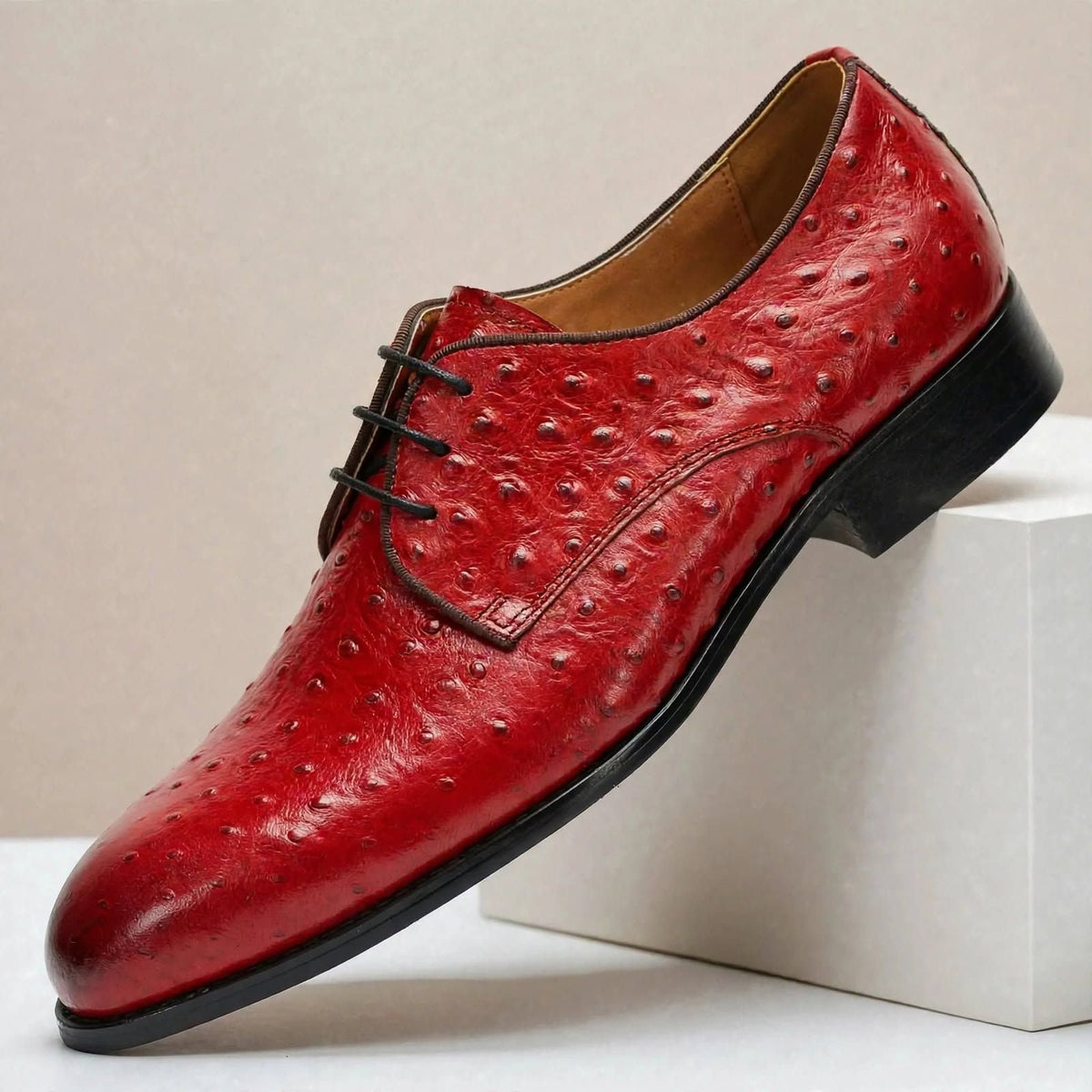 Chaussures Desmond en cuir de vachette