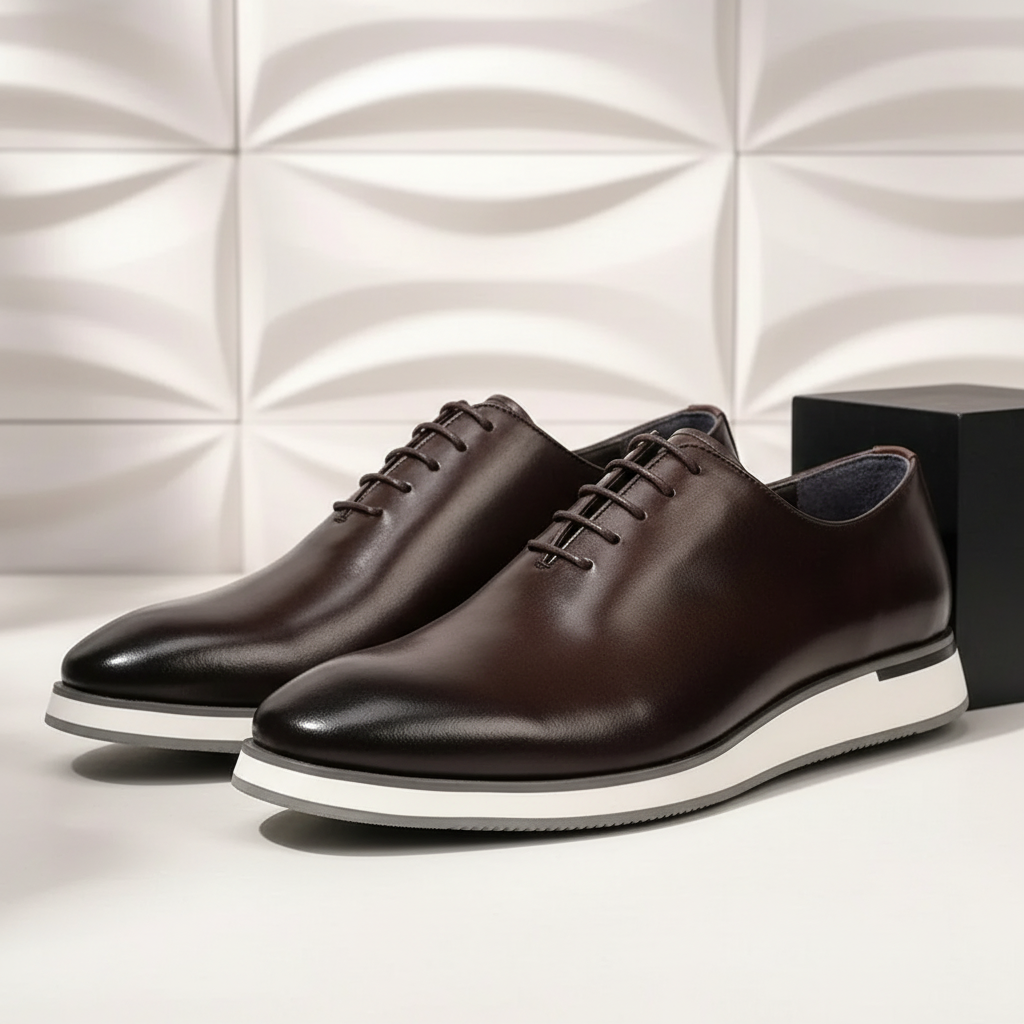 Soren Cowhide Leather Shoes