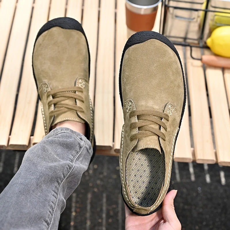 Scarpe in camoscio De Luca