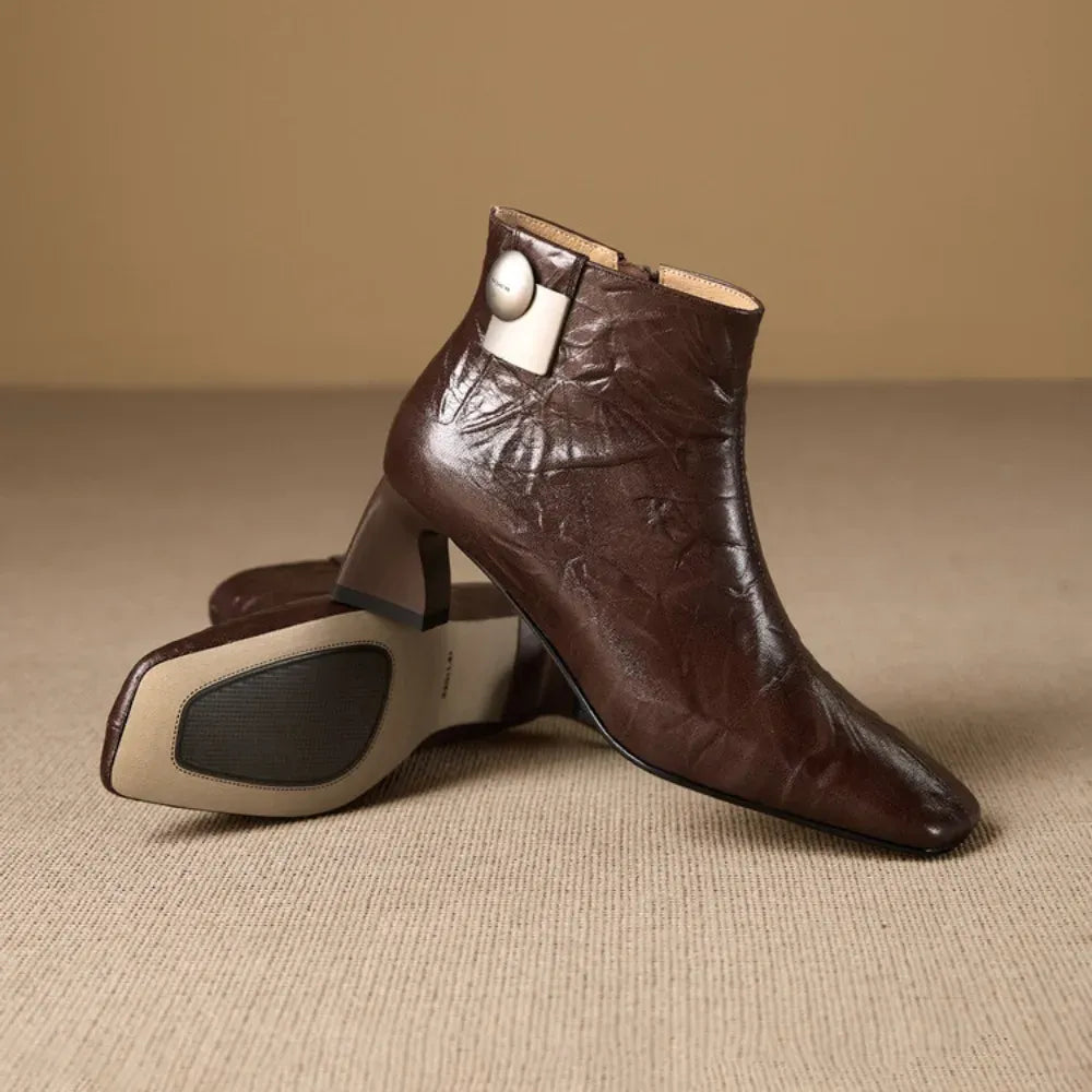 Camille Genuine Leather Boots