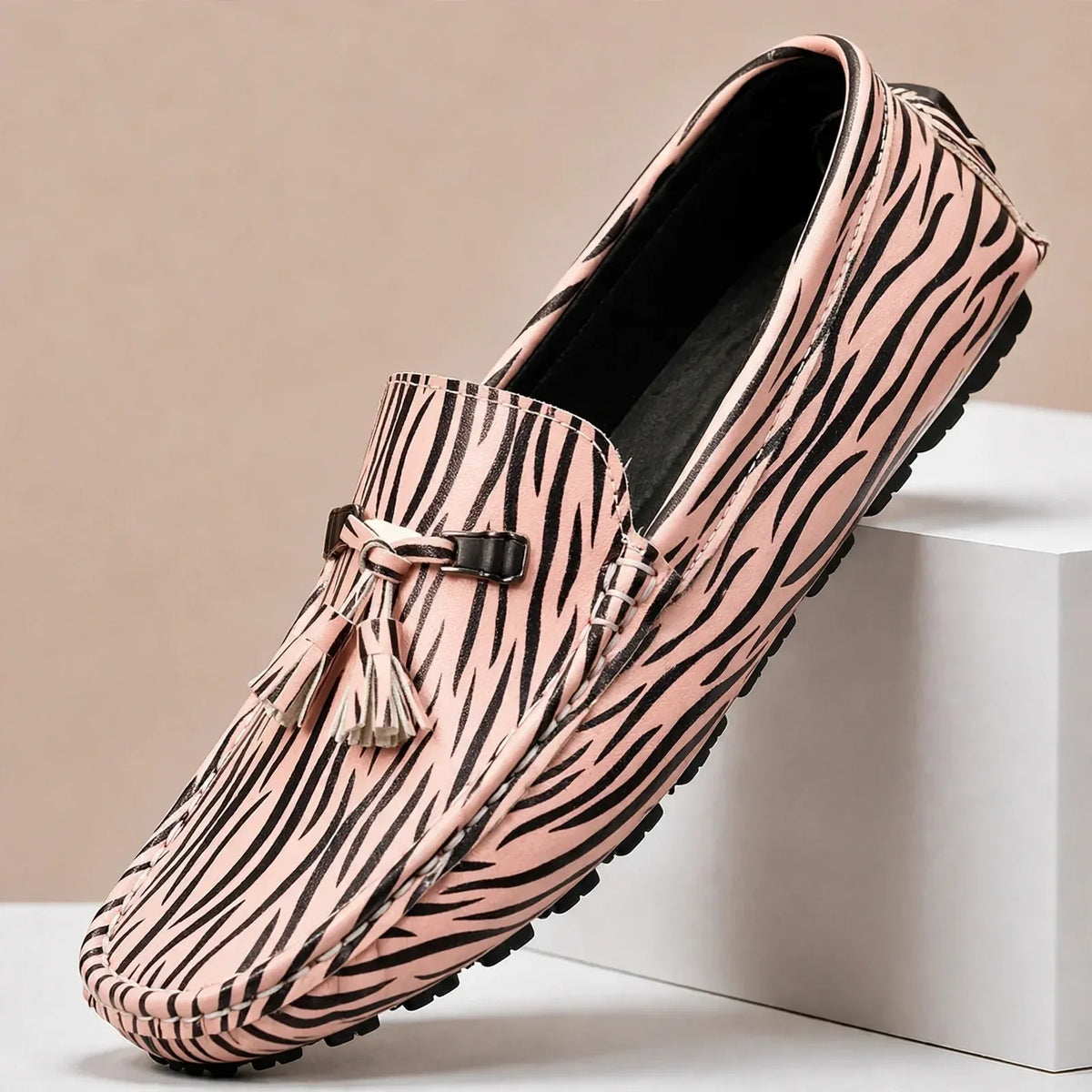 Paolo loafers i äkta läder