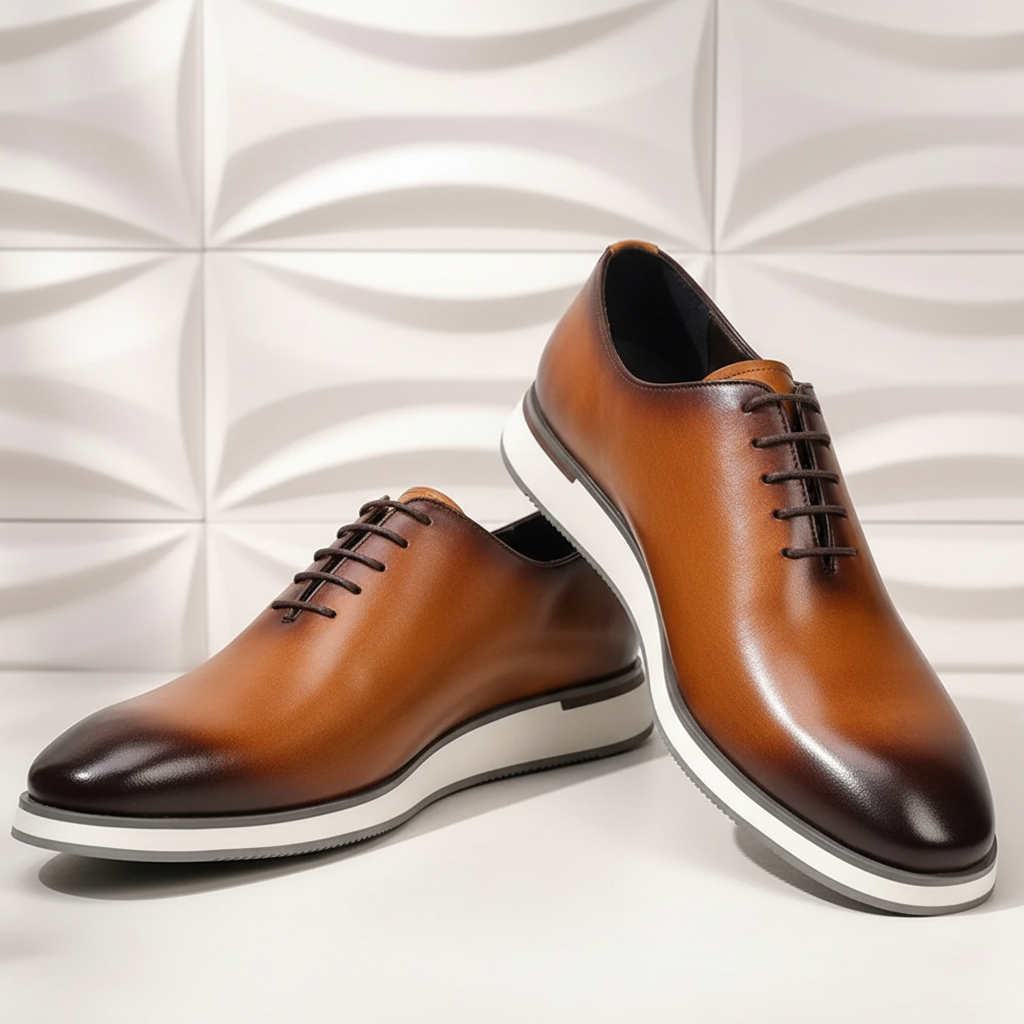 Soren Cowhide Leather Shoes