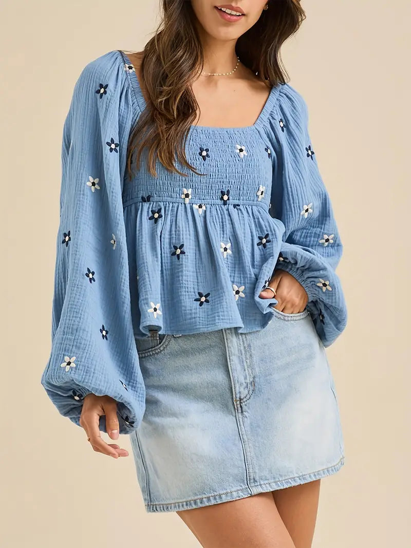 Aveline Flora Blus