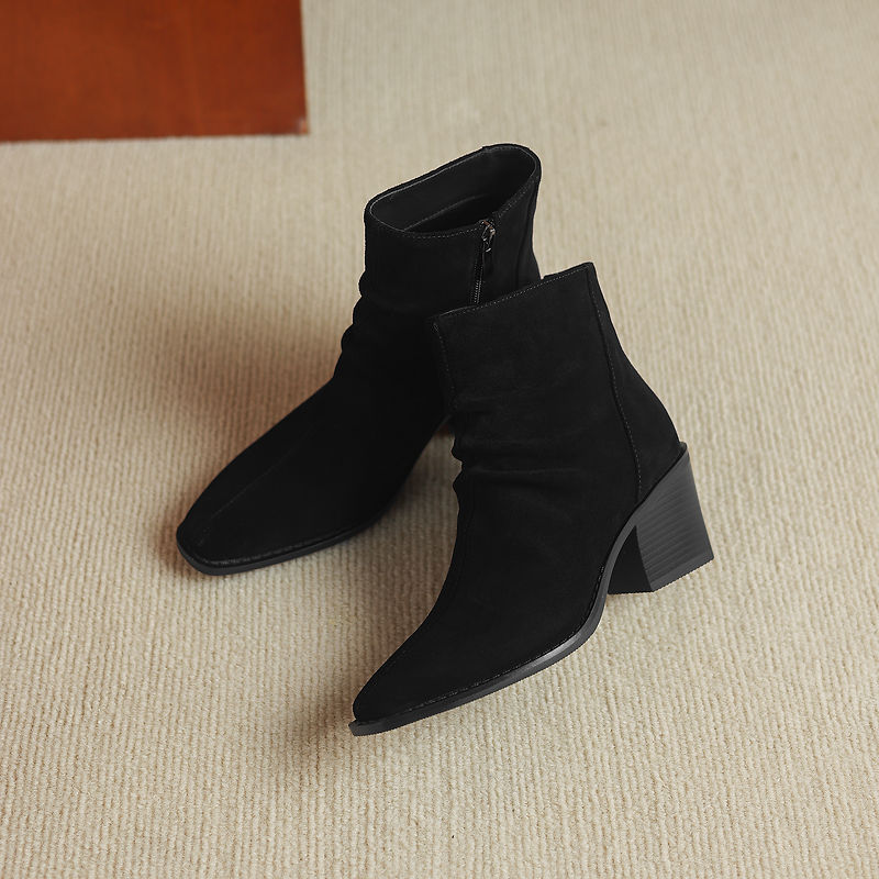 Botines Meren de ante auténtico