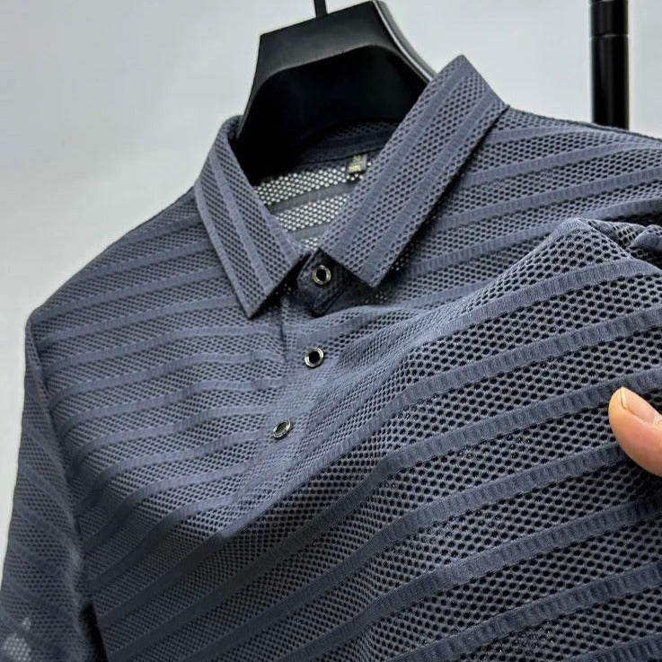Polo Velluto em Seda Premium