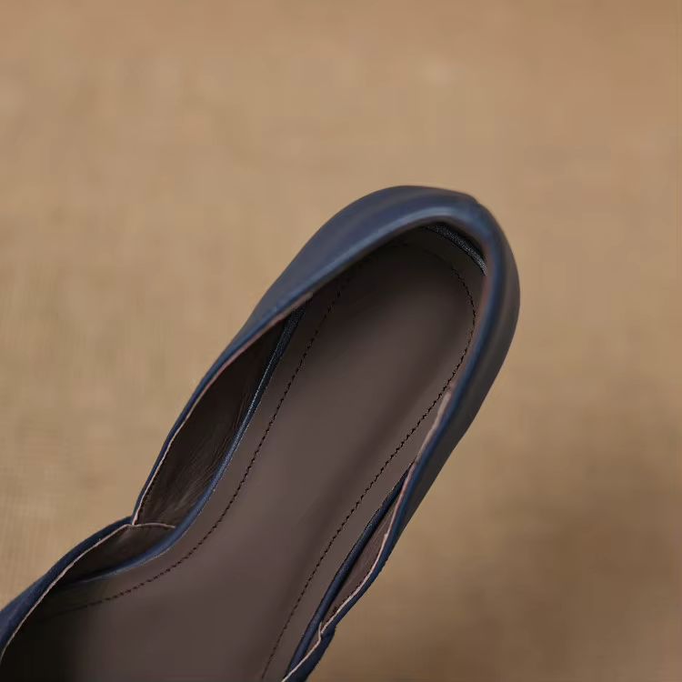 Mae Genuine Suede Heels