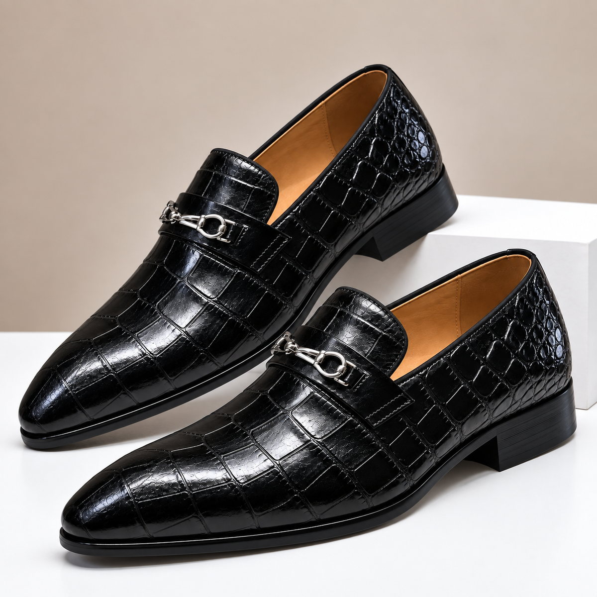 Mussu Cowhide Leather Loafers