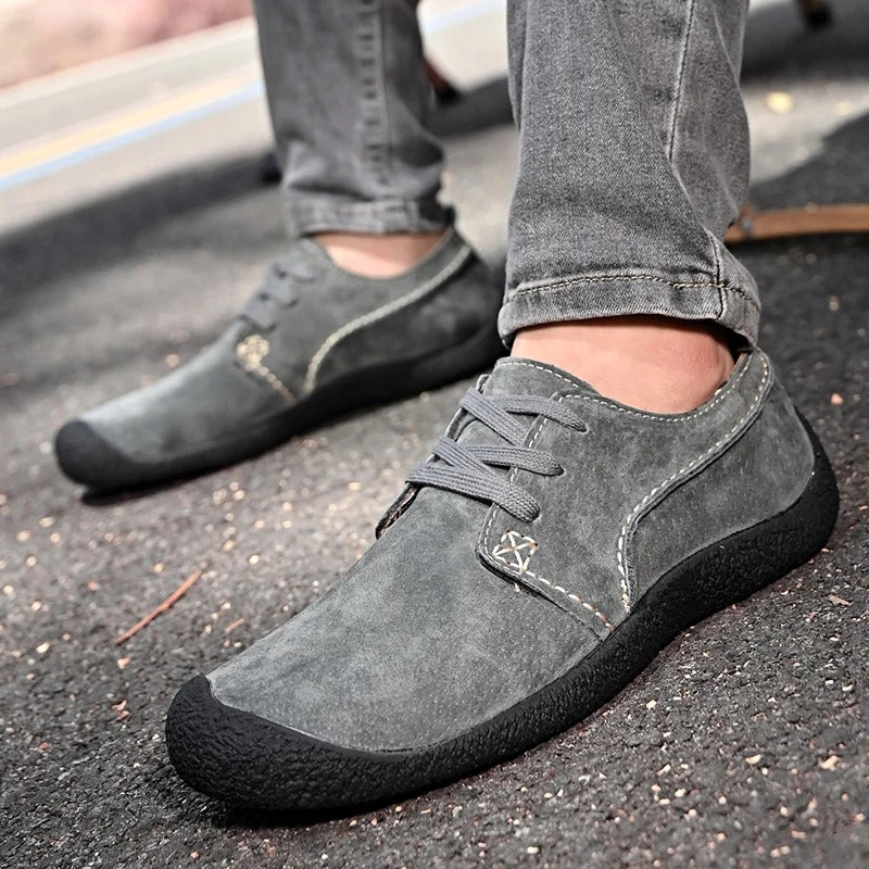 Scarpe in camoscio De Luca