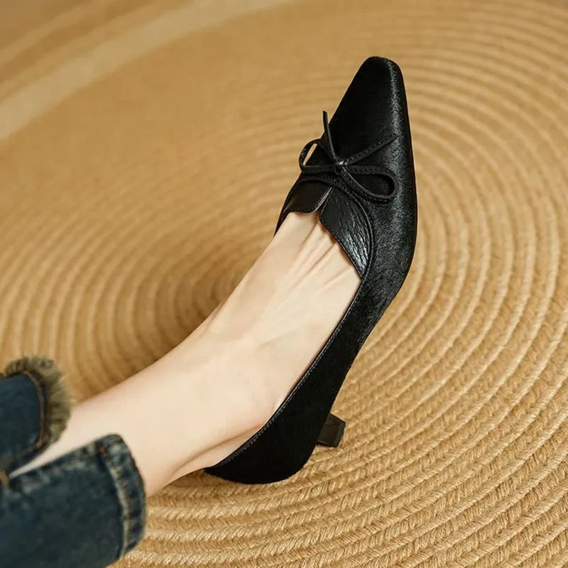 Georgina Genuine Leather Heels