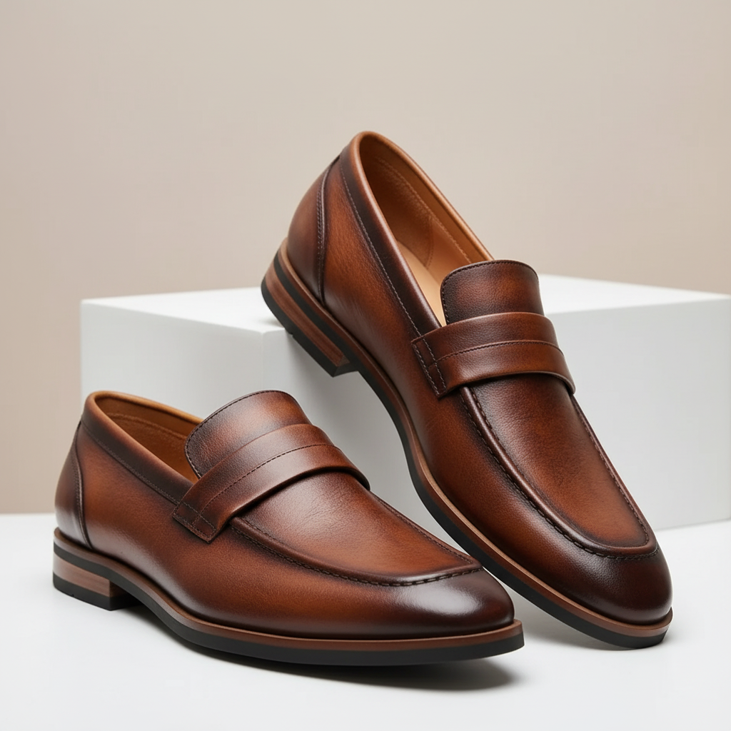 Dexter Loafers i Nötläder