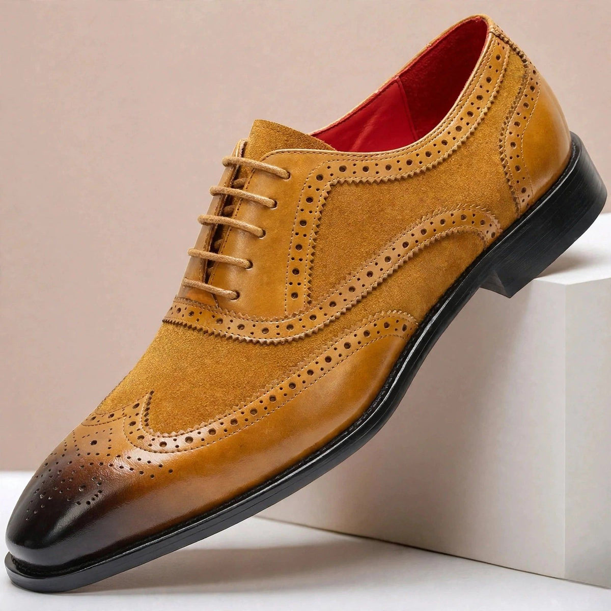 Zapatos Magnus de cuero de vacuno