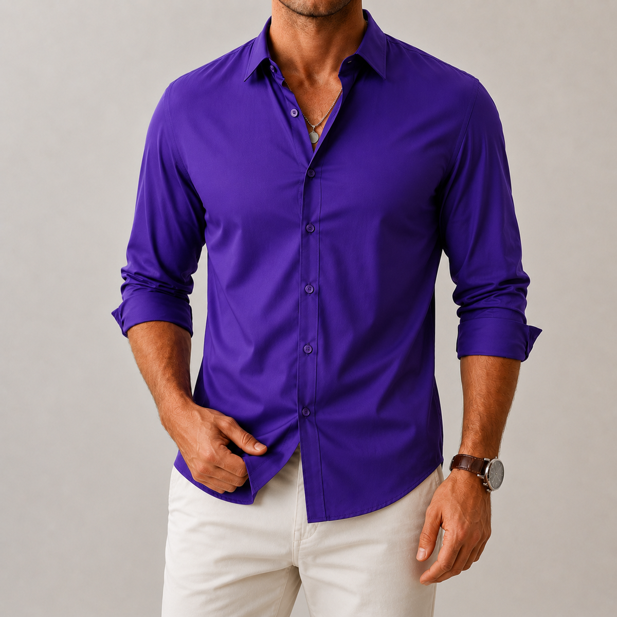 Camisa Social Antirrugas Devor