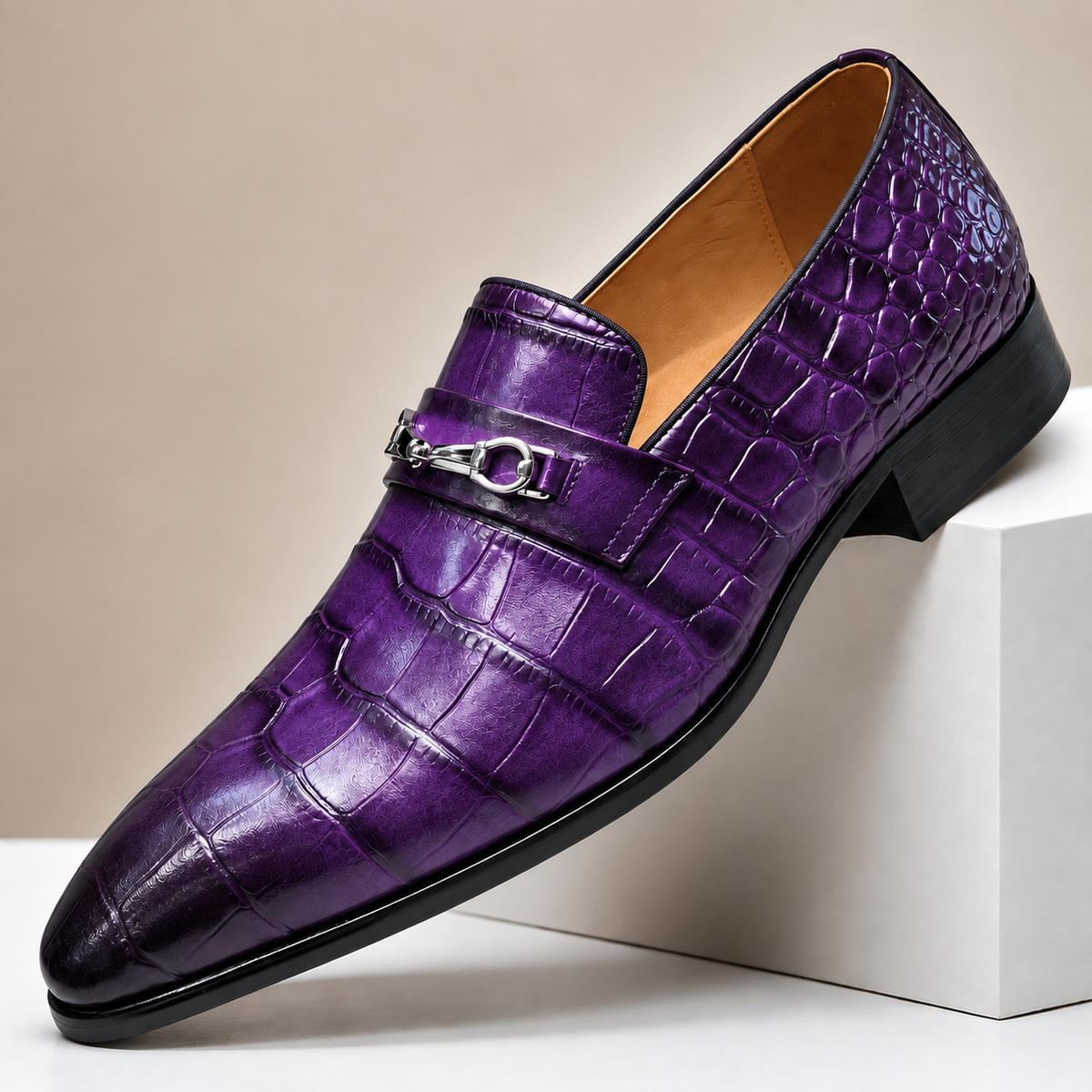 Mussu Cowhide Leather Loafers