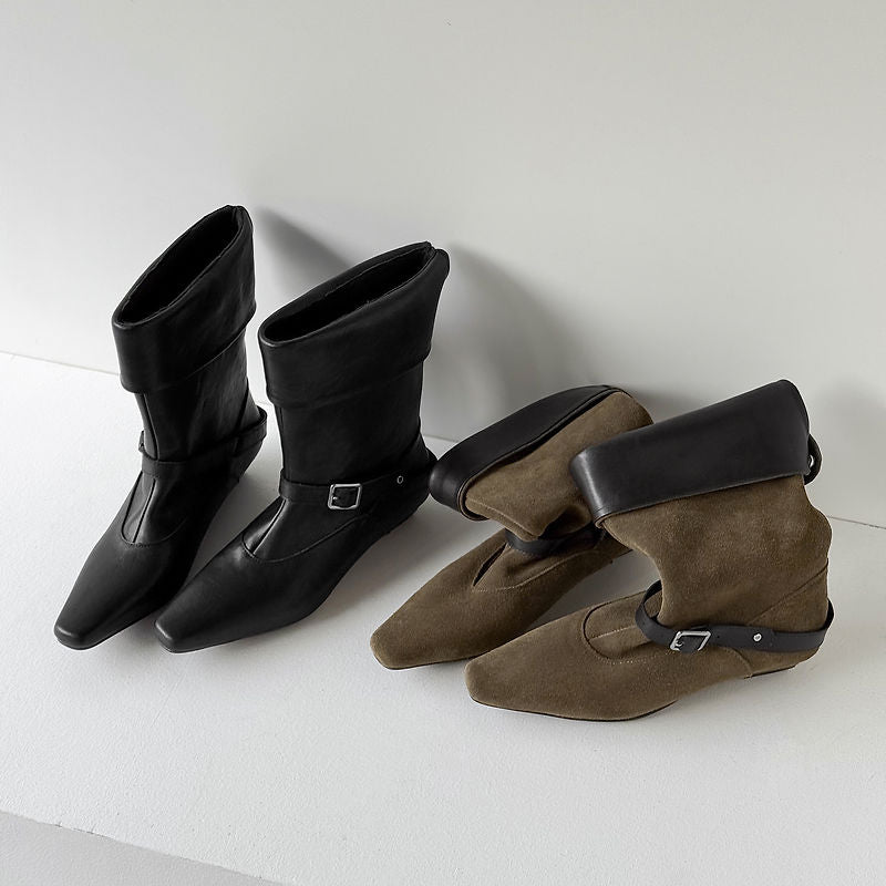 Botas de ante genuino Queli