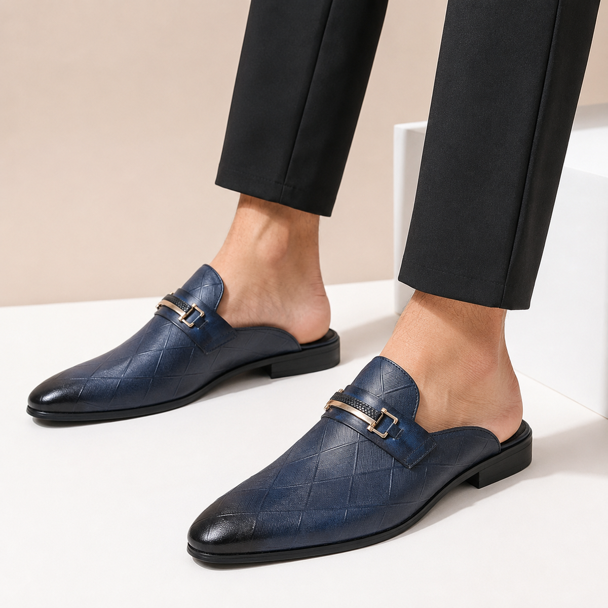 Mules in pelle bovina Tivaro