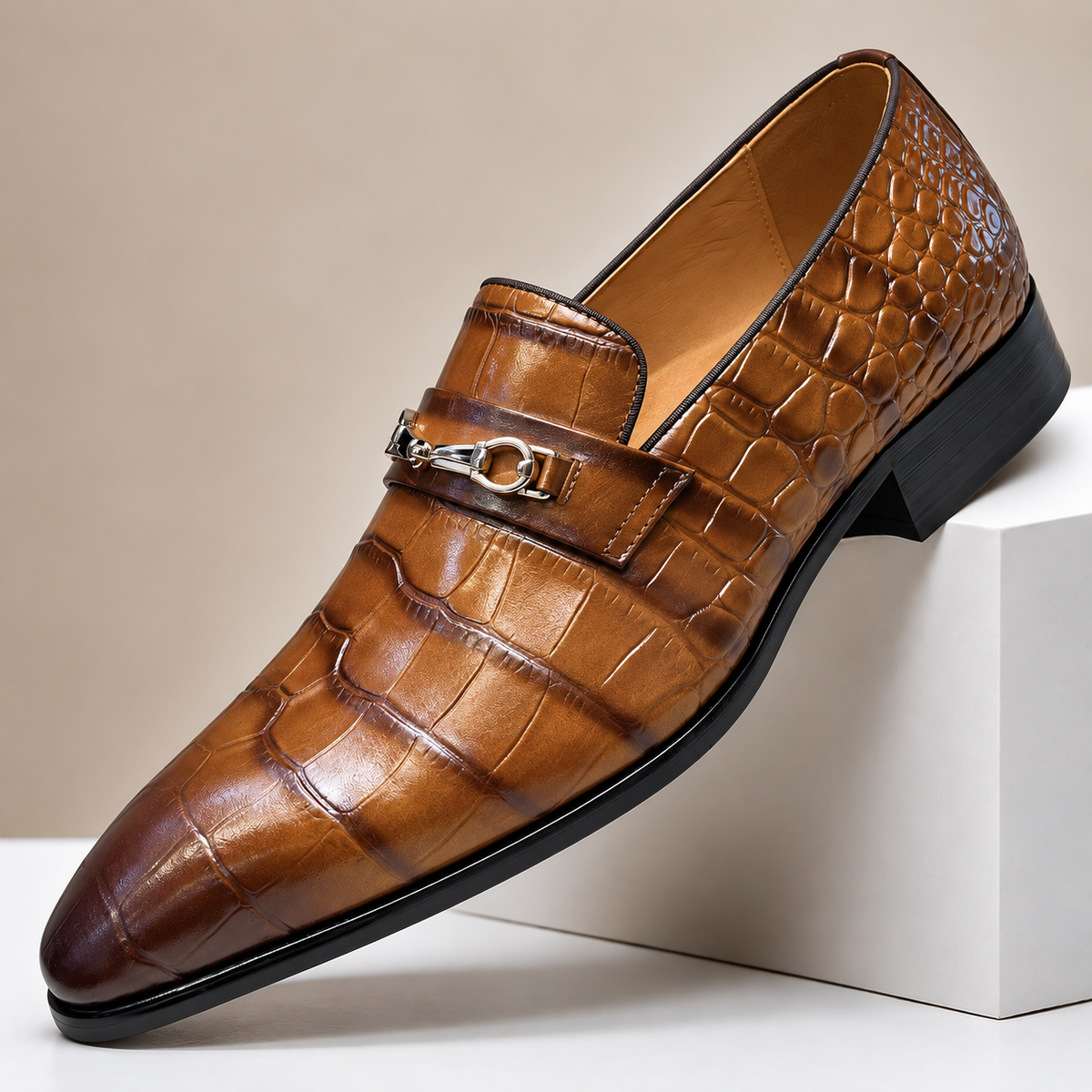 Mussu Cowhide Leather Loafers