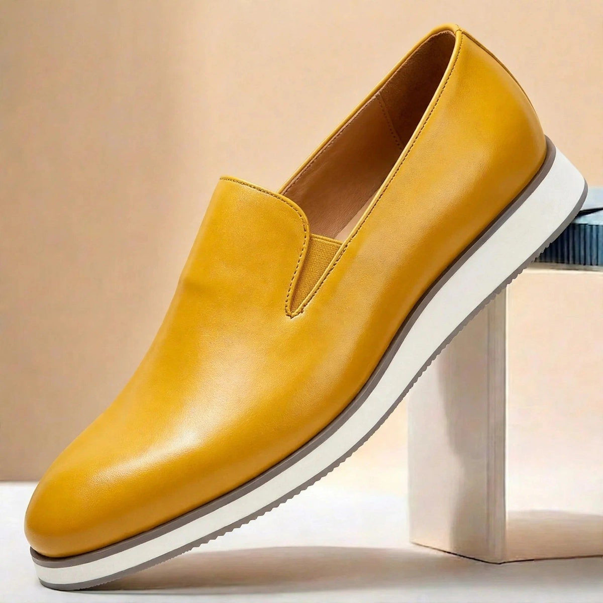 Matthias Cowhide Leather Loafers