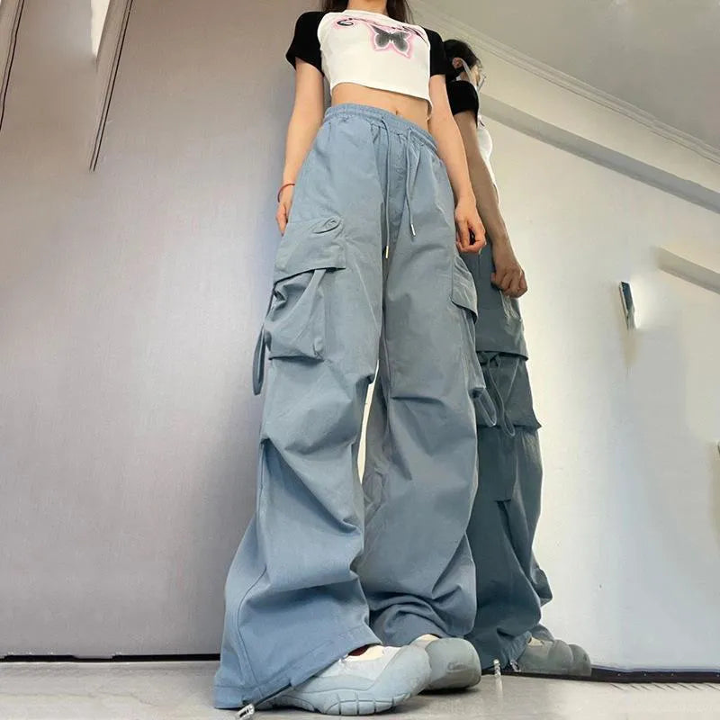 Street Style - Cargobyxor för kvinnor