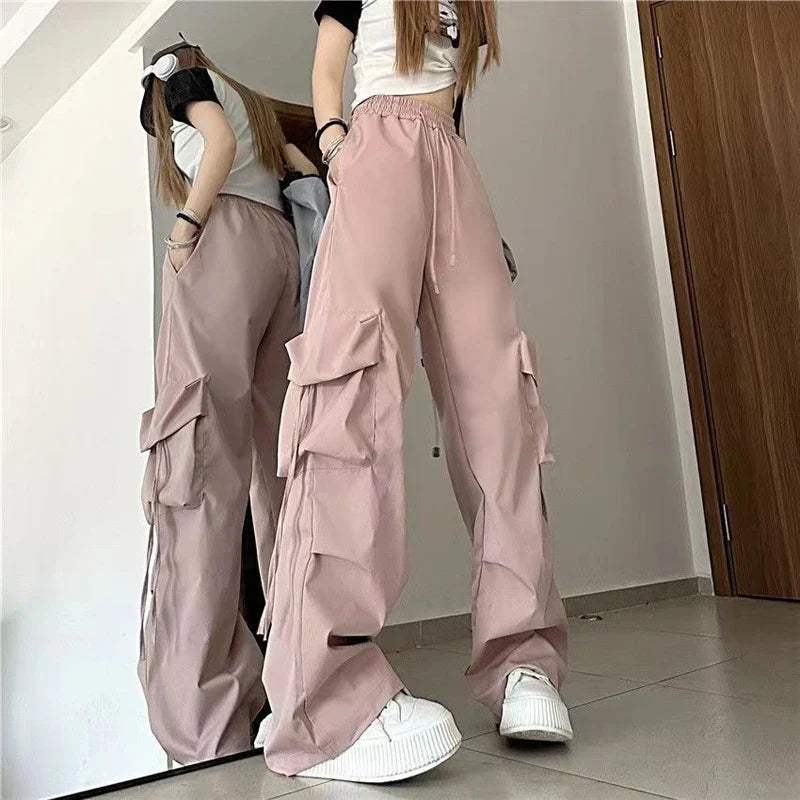 Street Style - Cargobyxor för kvinnor