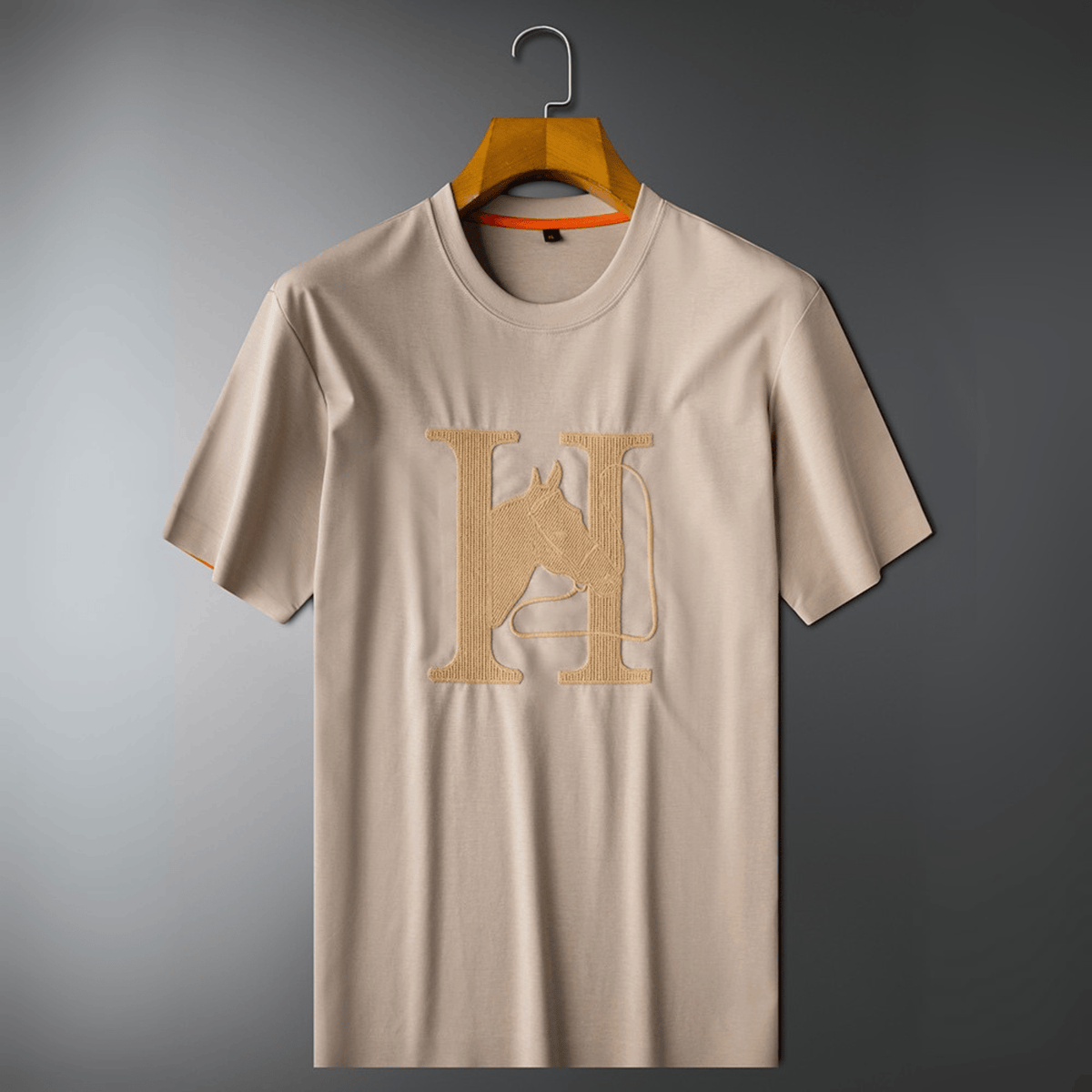 T-shirt com o brasão Stallion II