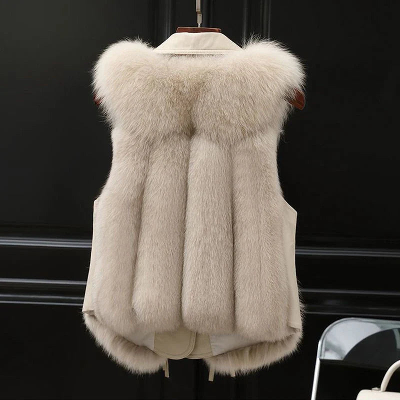 Gilet in pelliccia Lucia
