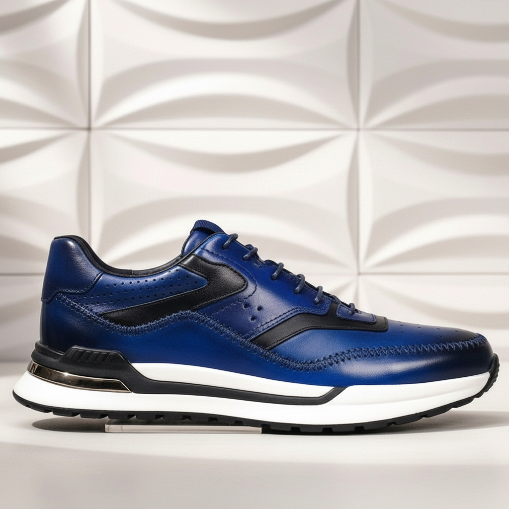 Sneakers Castello in pelle di vacchetta
