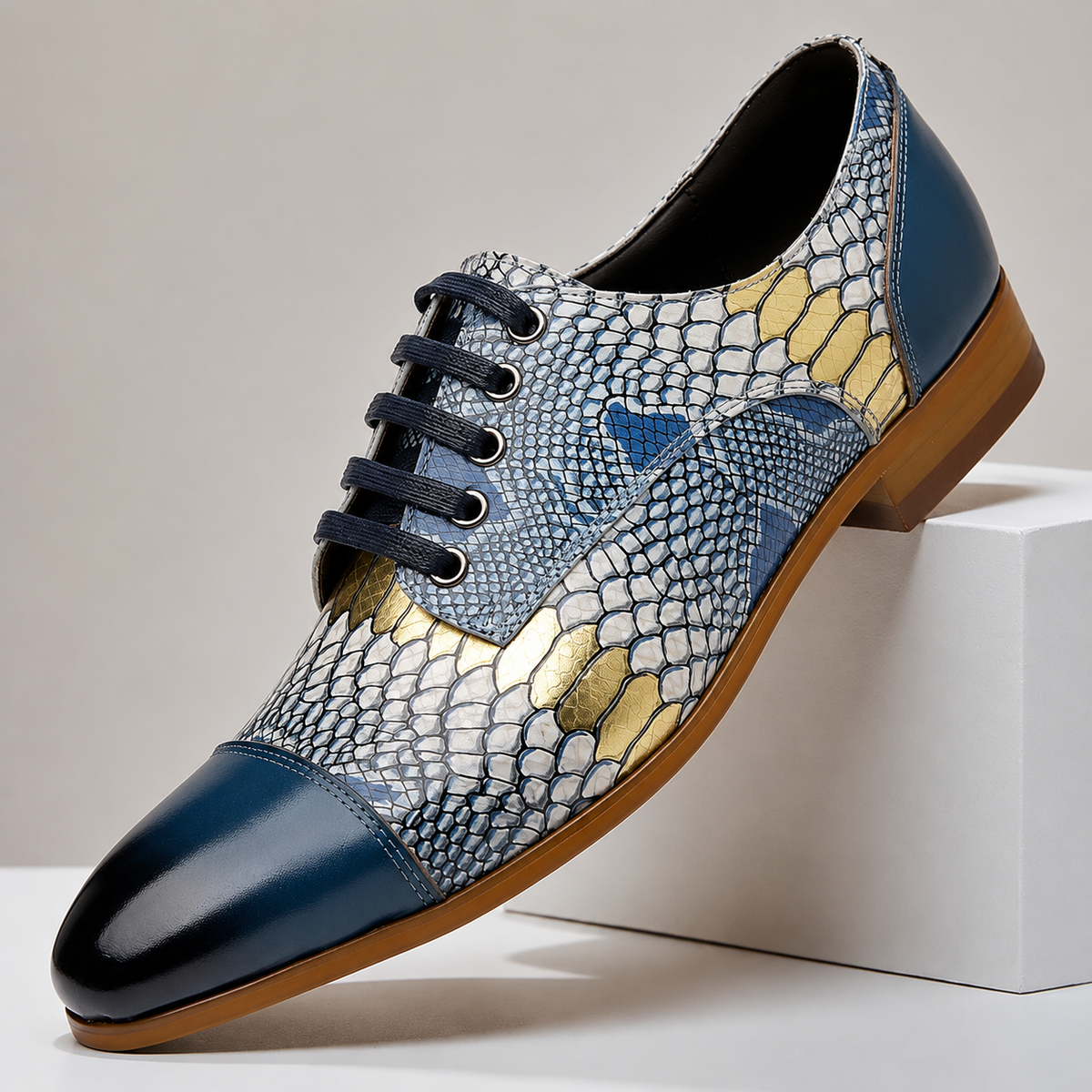Scarpe Calverini in pelle di vacchetta