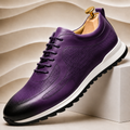Sneakers Lussu in pelle di vacchetta