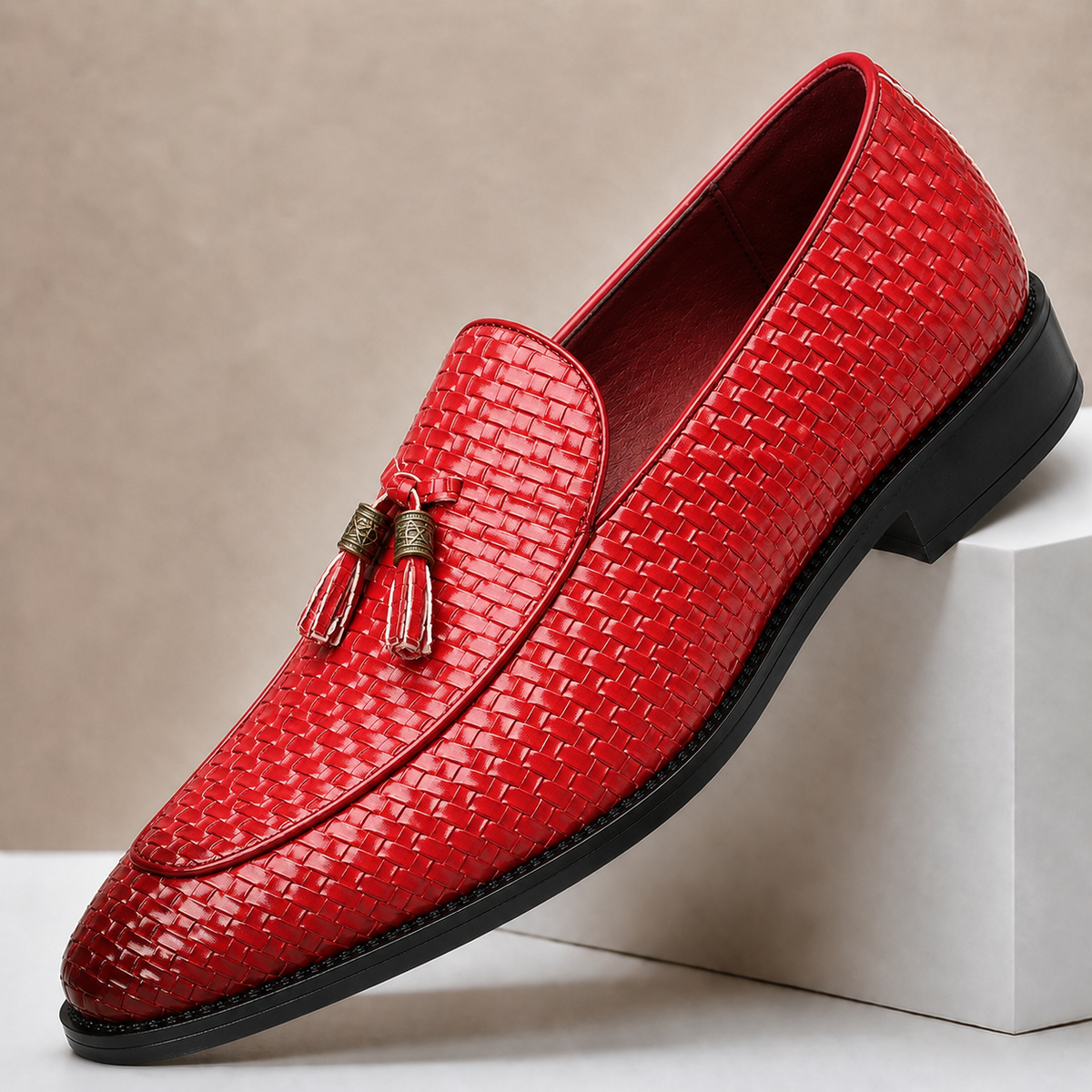 Mocassini Auretti in vera pelle