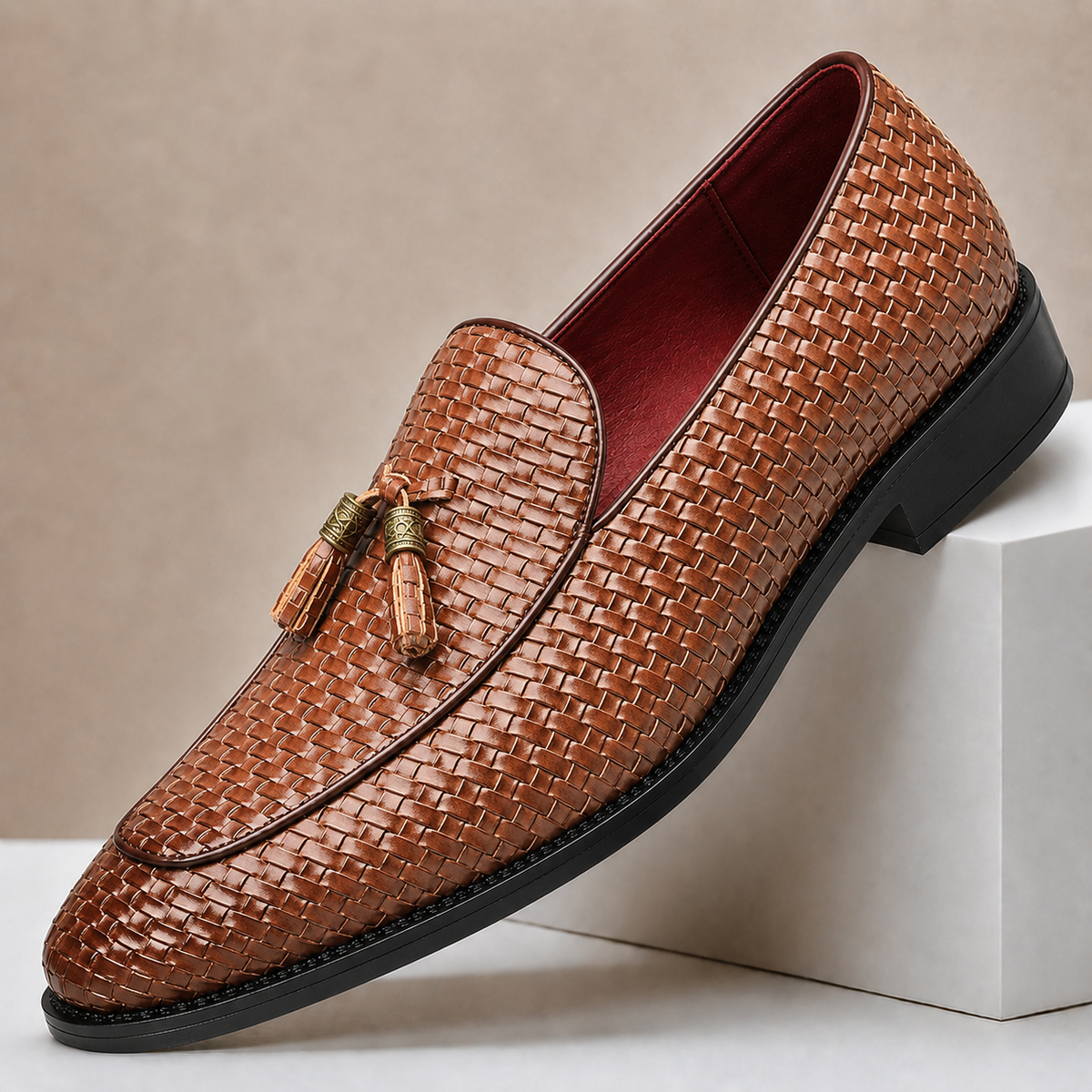 Mocassini Auretti in vera pelle