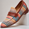 Toscano vävda loafers