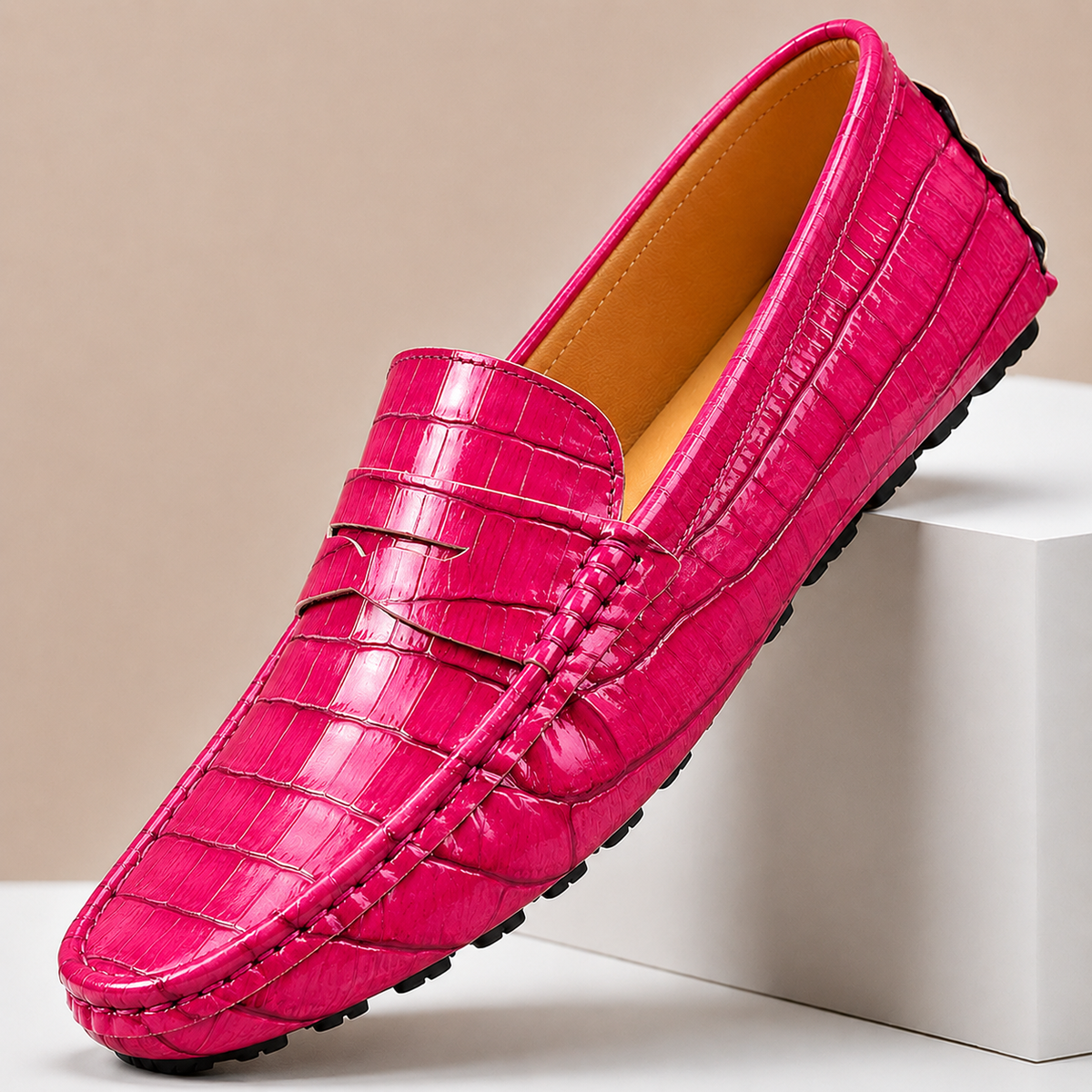 Valmonto loafers i ægte læder