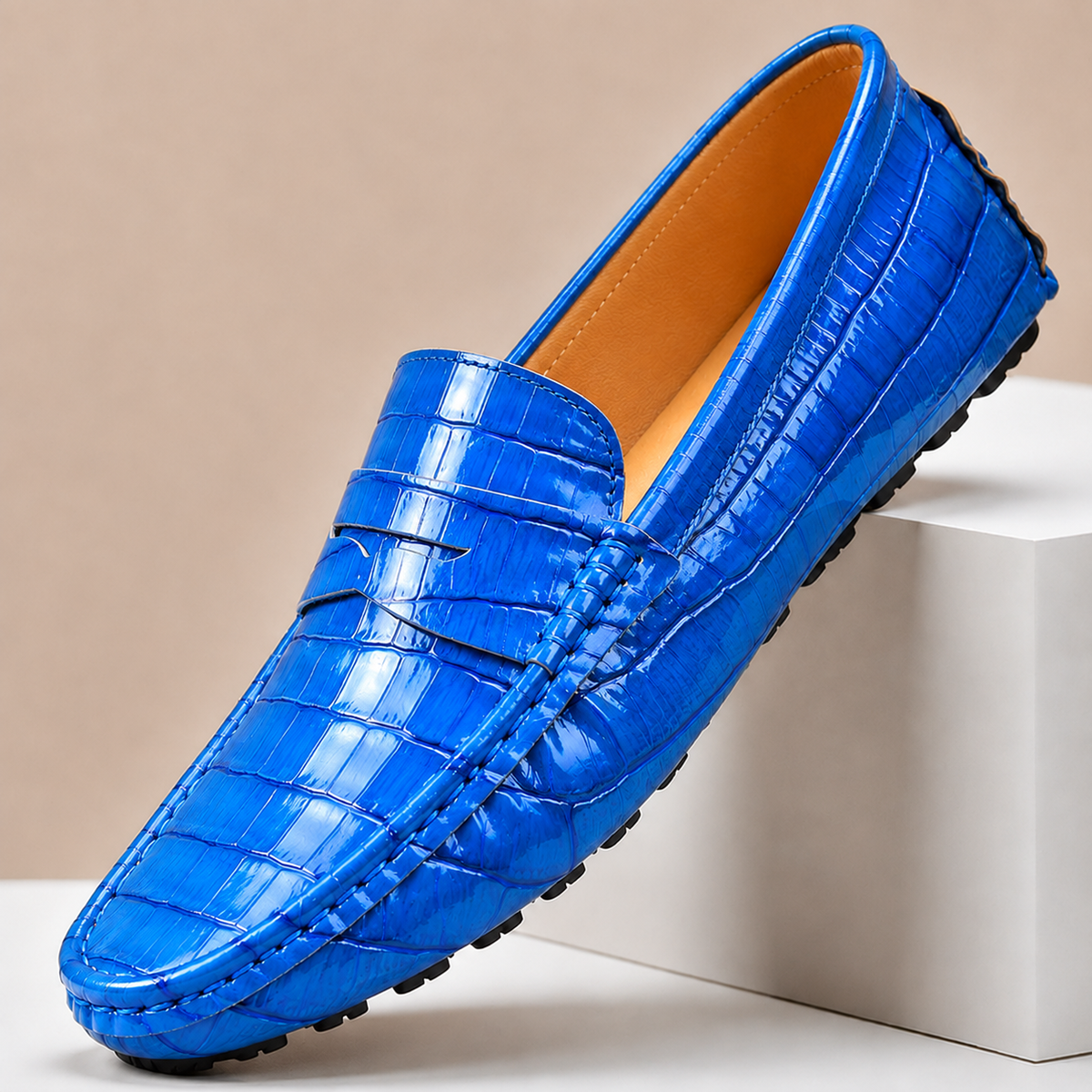 Valmonto loafers i ægte læder