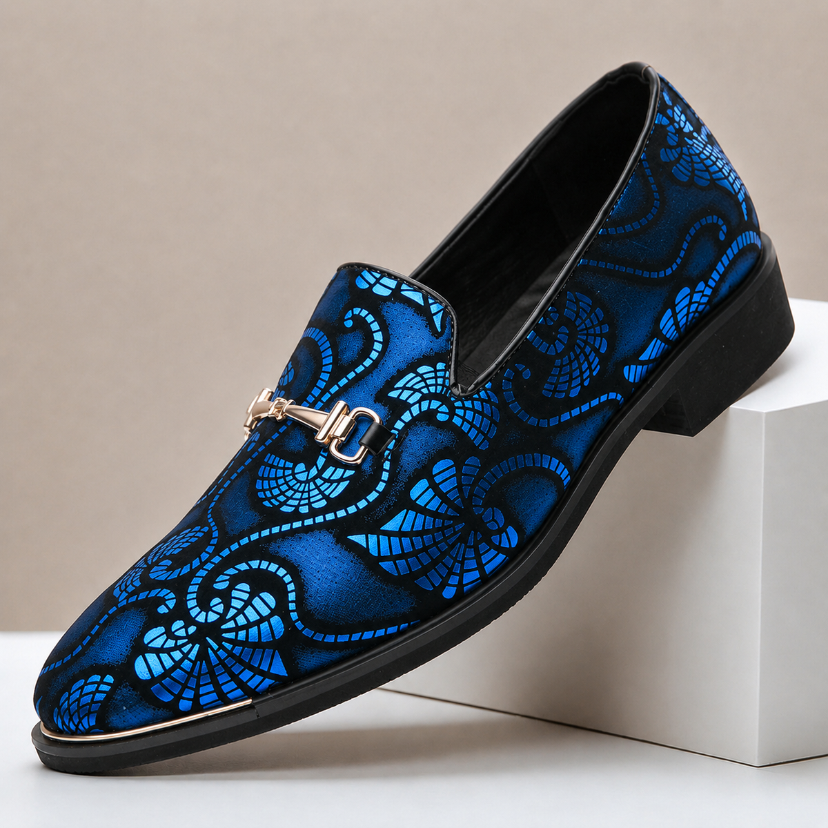 Tivoli loafers i äkta läder