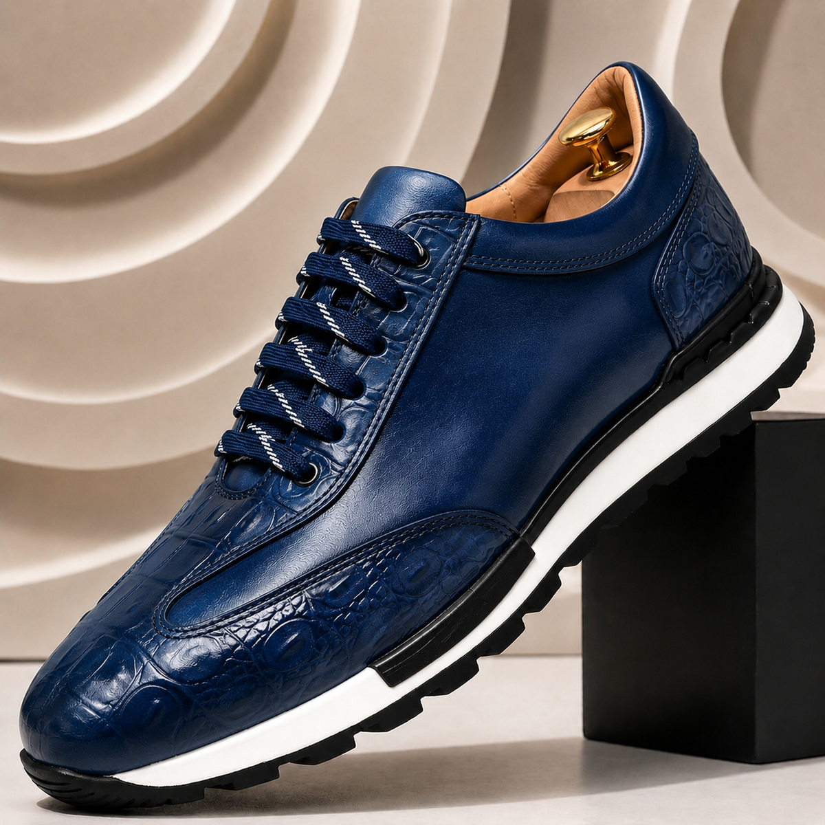 Matteo sneakers i koskind