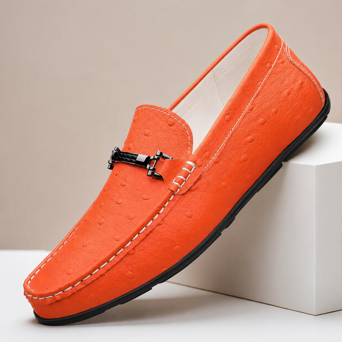 Porto Loafers i Äkta Läder
