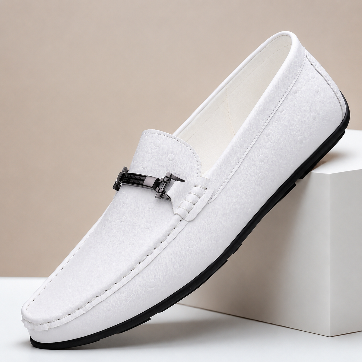 Porto Loafers i Äkta Läder