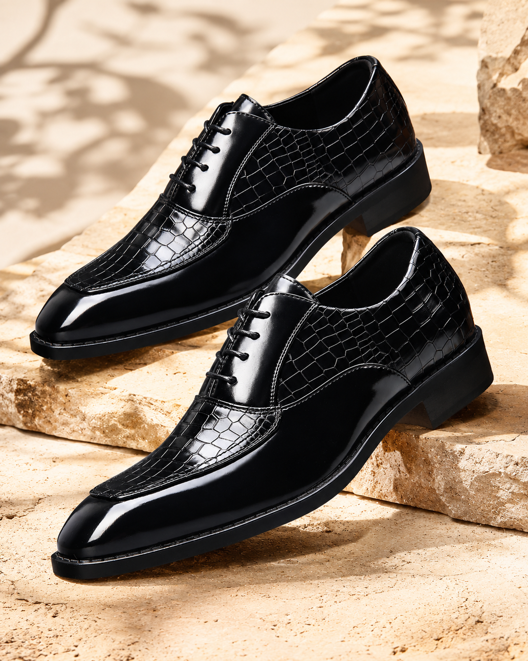 VALENTI LEATHER DERBY SHOES