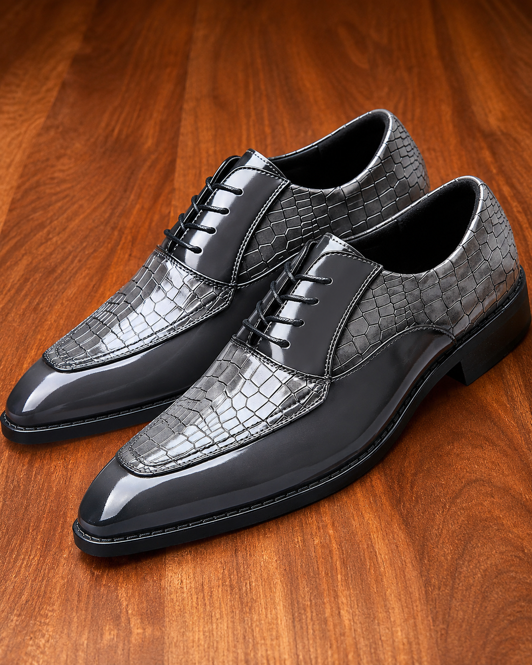 VALENTI LEATHER DERBY SHOES