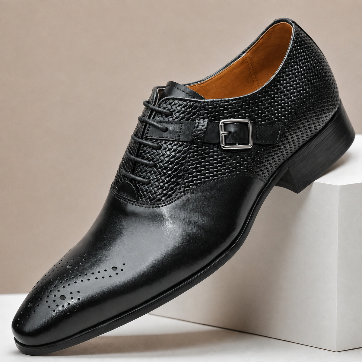 Scarpe Lucia in pelle di vacchetta