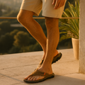 SORRENTO LEATHER SANDALS