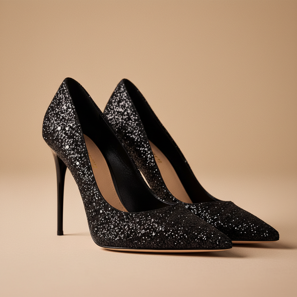 Tacones de lentejuelas Julie